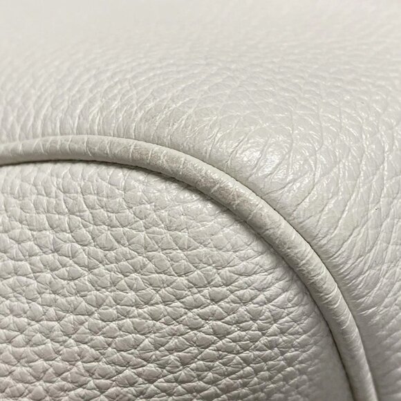 Auth PRADA - 2VZ099 Talco (Ivory) Vittello Dino leather Backpack - Picture 4 of 16